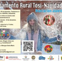 CARTEL CAMPAMENTO TOSI NAVIDAD 2024